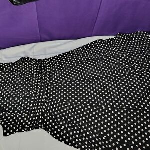 NorthStyle Black and White Polka Dot Dress NWOT